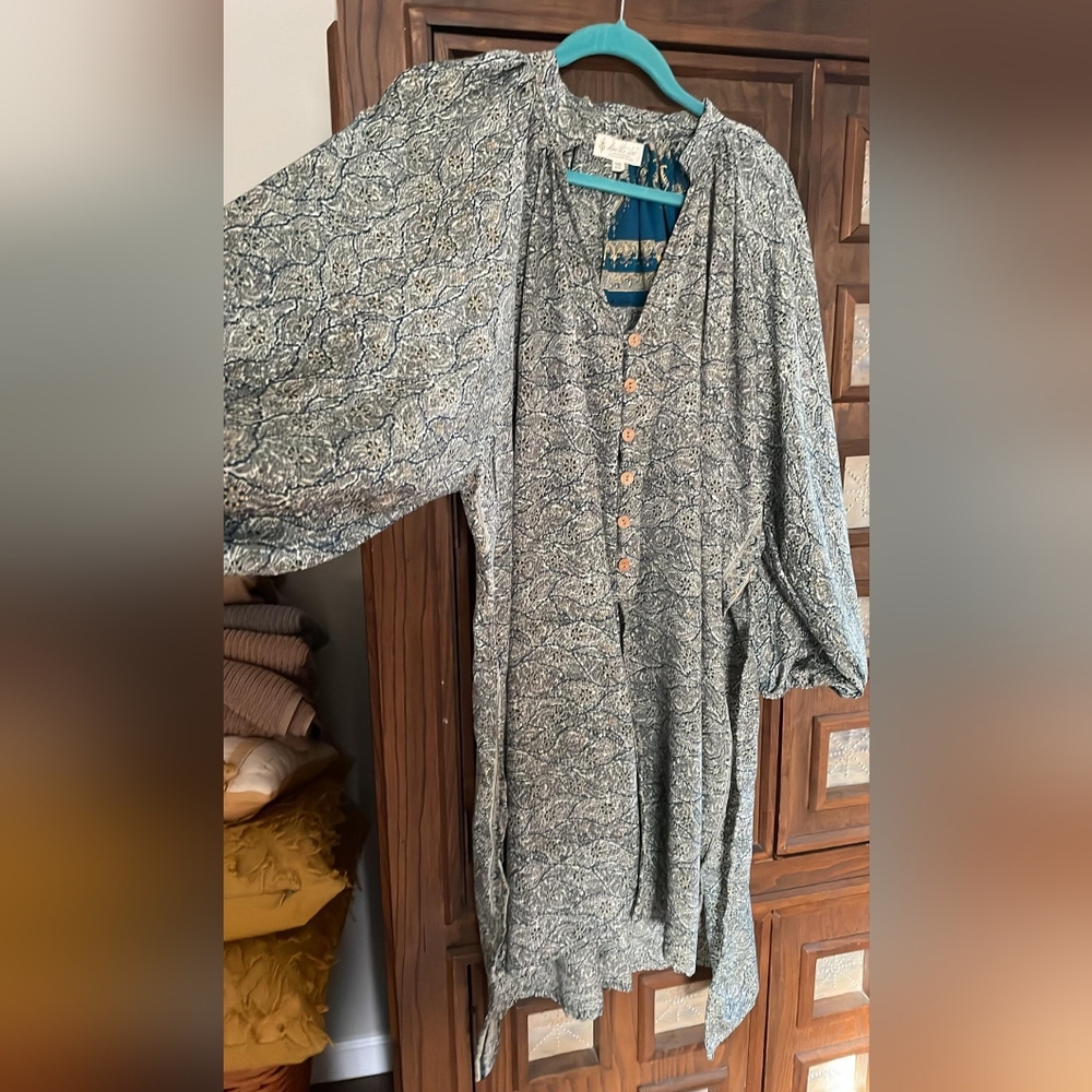 Kantha Bae silk tunic